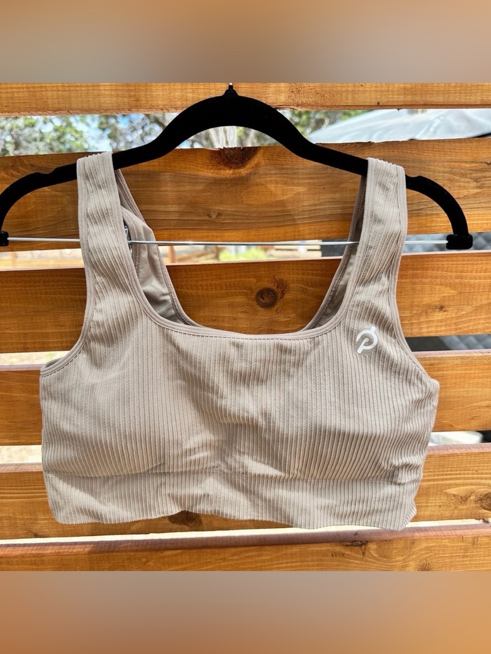 Peloton Seamless Square Neck Bra Cream XL/XXL - Hard to find!